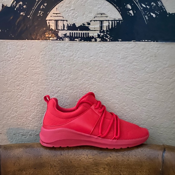 Aldo Red Sneakers - Picture 2 of 3